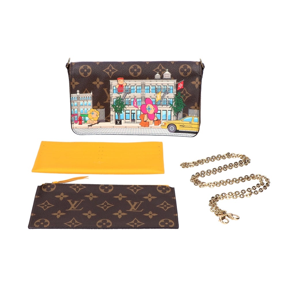 【リユース品】 ルイヴィトン LOUIS VUITTON バッグ ショルダーバッグ ポシェット・フェリシー M81762 ブラウン系 【お取り寄せ】