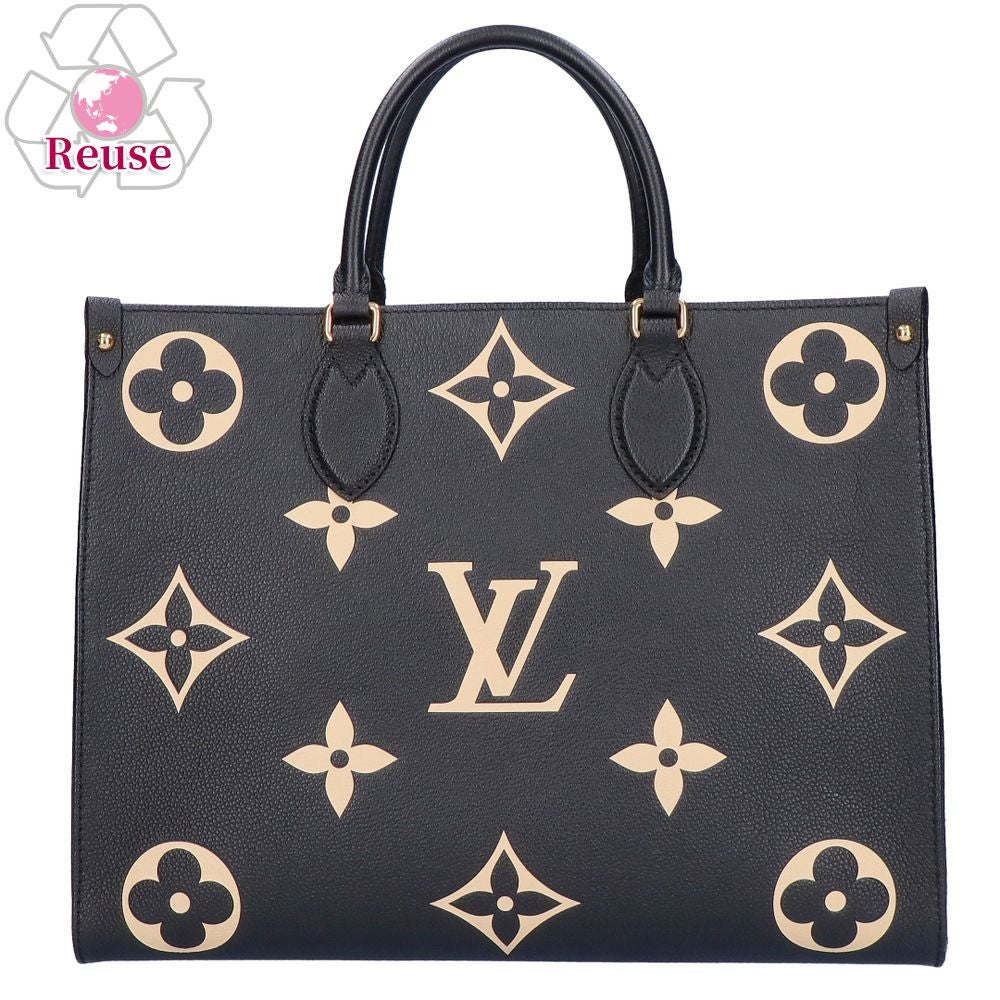 【リユース品】 ルイヴィトン LOUIS VUITTON バッグ 2WAYバッグ オンザゴーMM M45495 ブラック 【お取り寄せ】