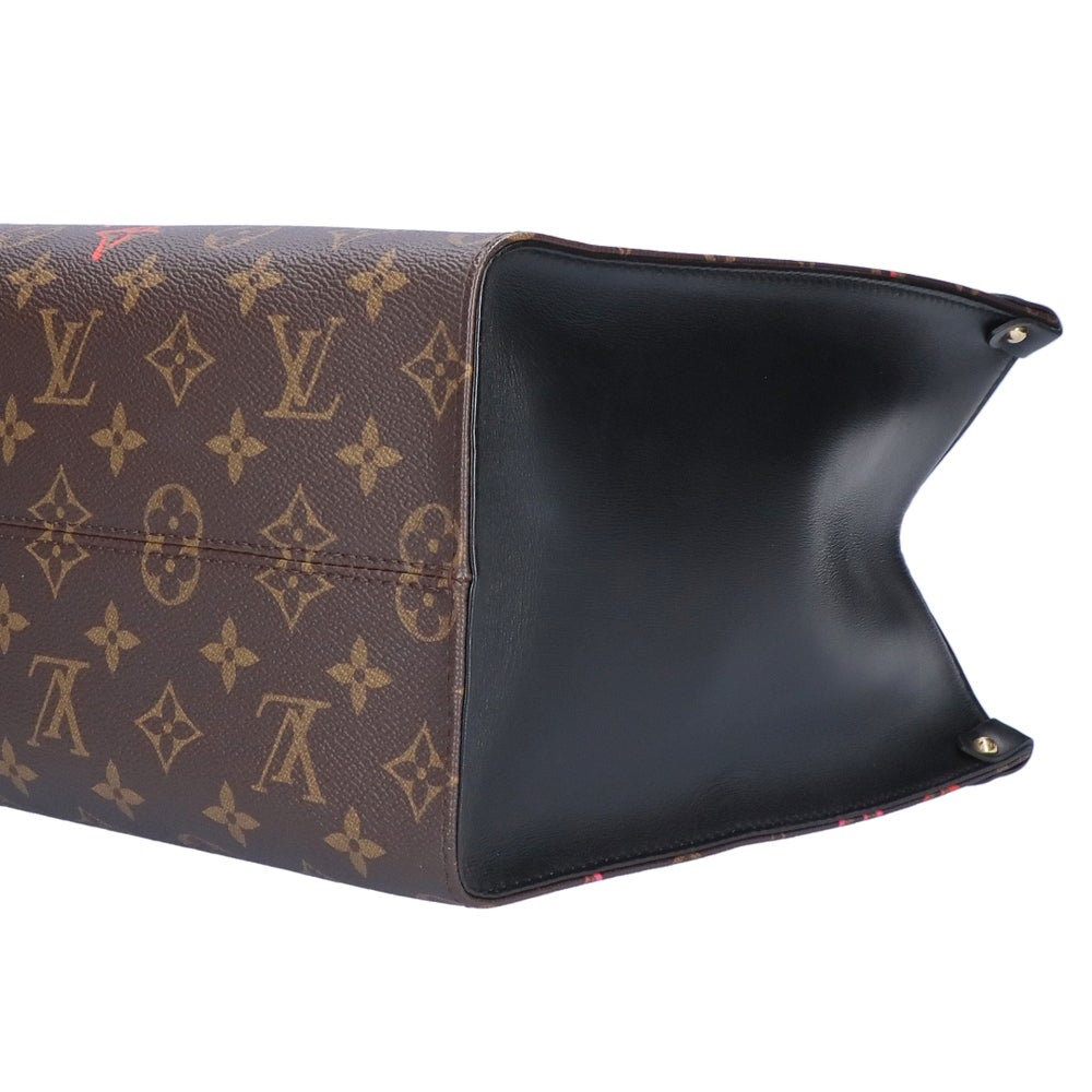 【リユース品】 ルイヴィトン LOUIS VUITTON バッグ 2WAYバッグ オンザゴーMM フォールインラブ M45888 ブラウン系 【お取り寄せ】