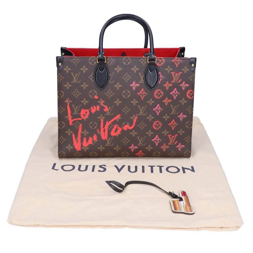 【リユース品】 ルイヴィトン LOUIS VUITTON バッグ 2WAYバッグ オンザゴーMM フォールインラブ M45888 ブラウン系 【お取り寄せ】