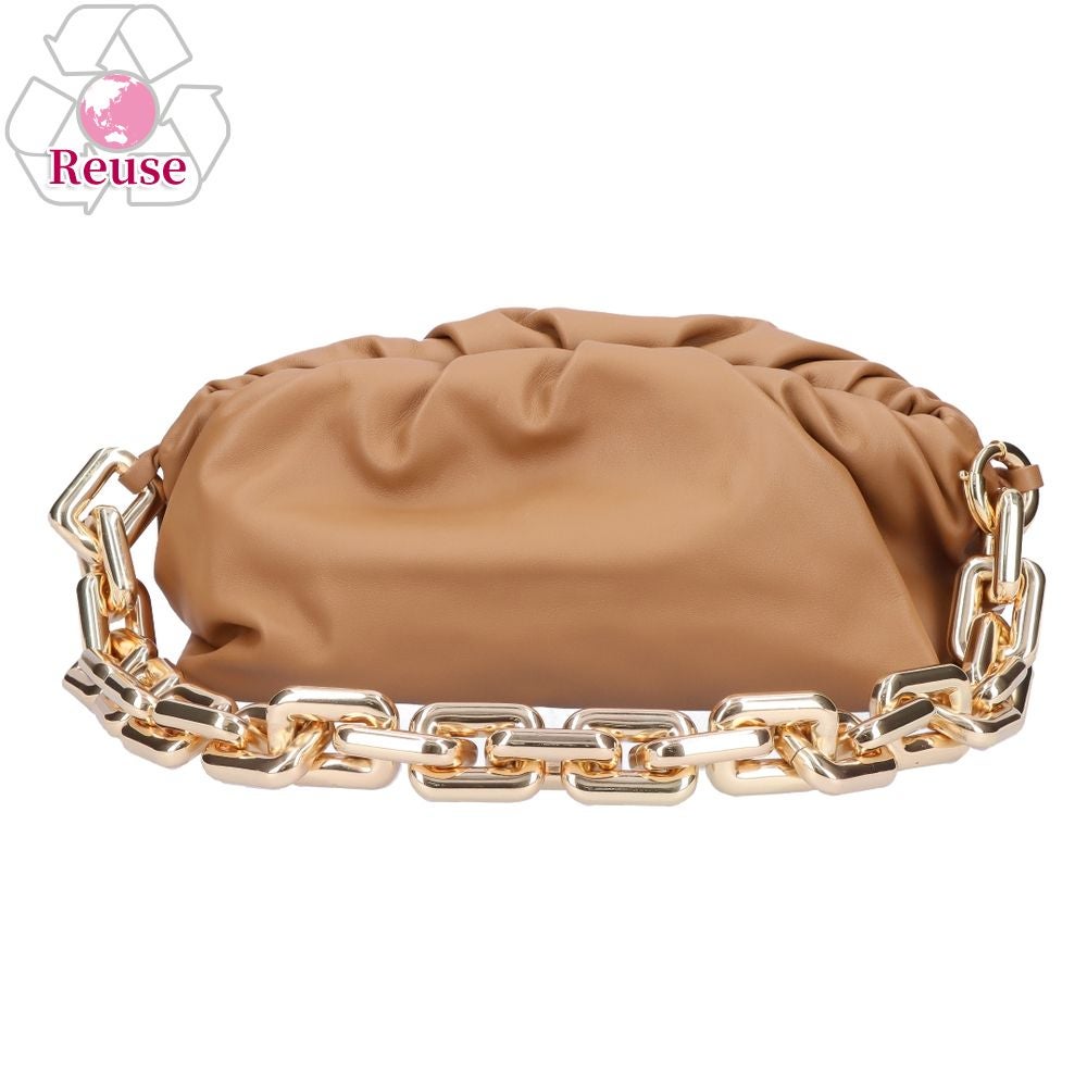 【リユース品】 ボッテガヴェネタ BOTTEGA VENETA バッグ ショルダーバッグ ザ チェーン ポーチ ショルダーバッグ 620230 キャメル 【お取り寄せ】