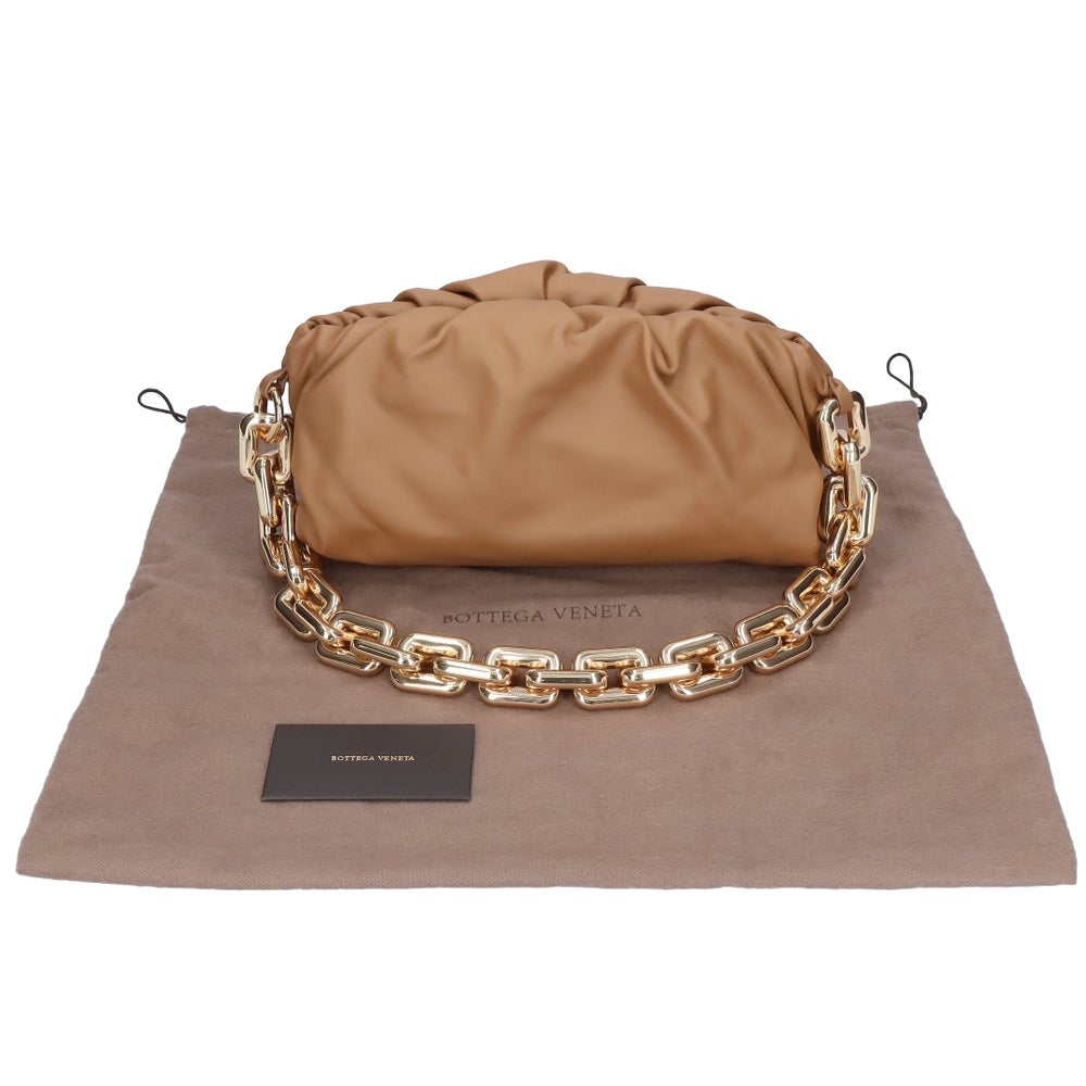 【リユース品】 ボッテガヴェネタ BOTTEGA VENETA バッグ ショルダーバッグ ザ チェーン ポーチ ショルダーバッグ 620230 キャメル 【お取り寄せ】