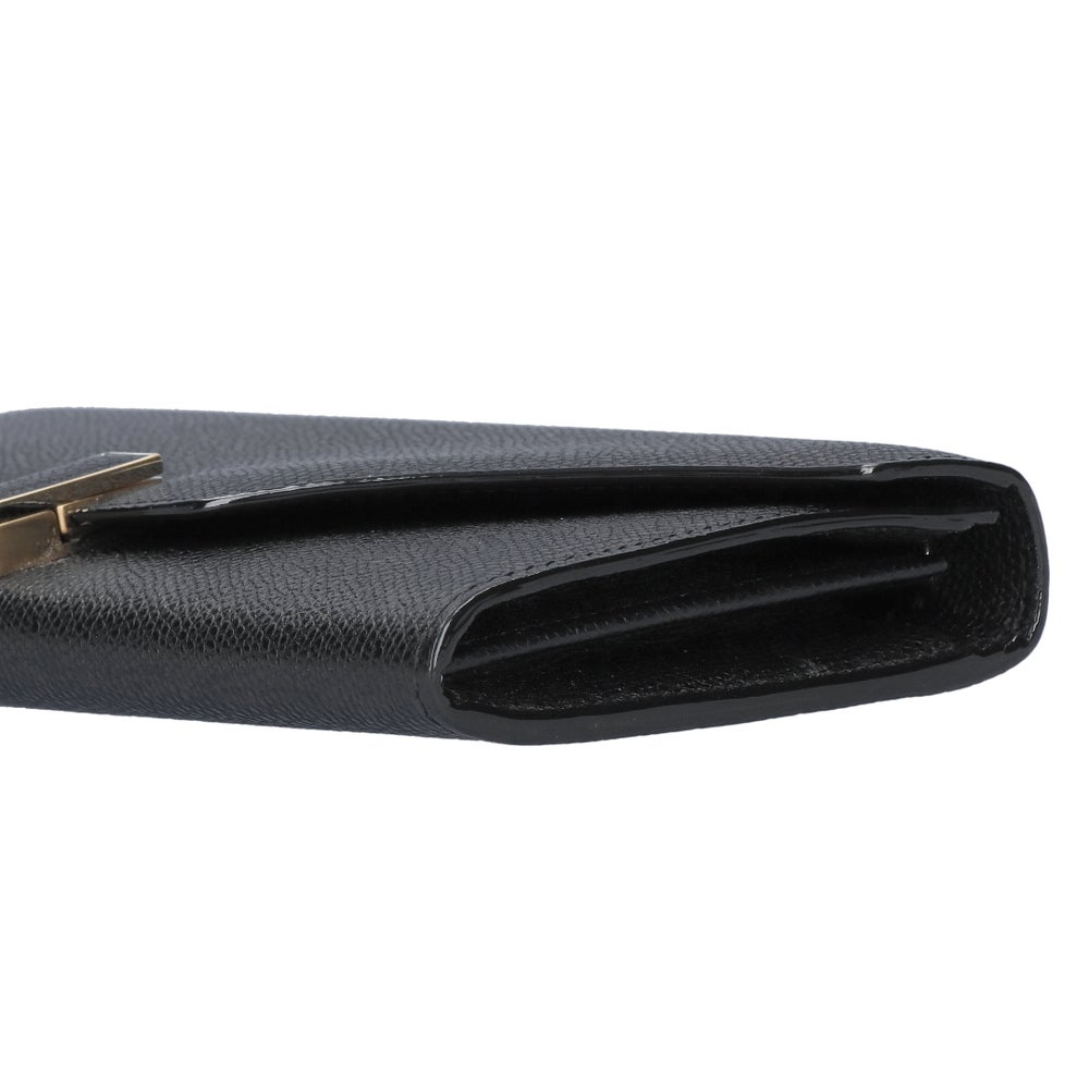 【リユース品】 ヴァレクストラ Valextra バッグ ショルダーバッグ イジイデ チェーンウォレット ブラック 【お取り寄せ】