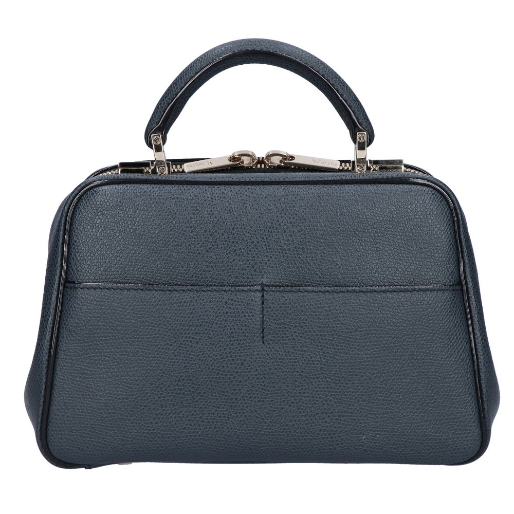 【リユース品】 ヴァレクストラ Valextra バッグ 2WAYバッグ セリエエッセミニ ダークグレー 【お取り寄せ】
