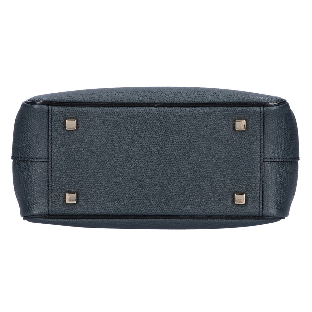 【リユース品】 ヴァレクストラ Valextra バッグ 2WAYバッグ セリエエッセミニ ダークグレー 【お取り寄せ】