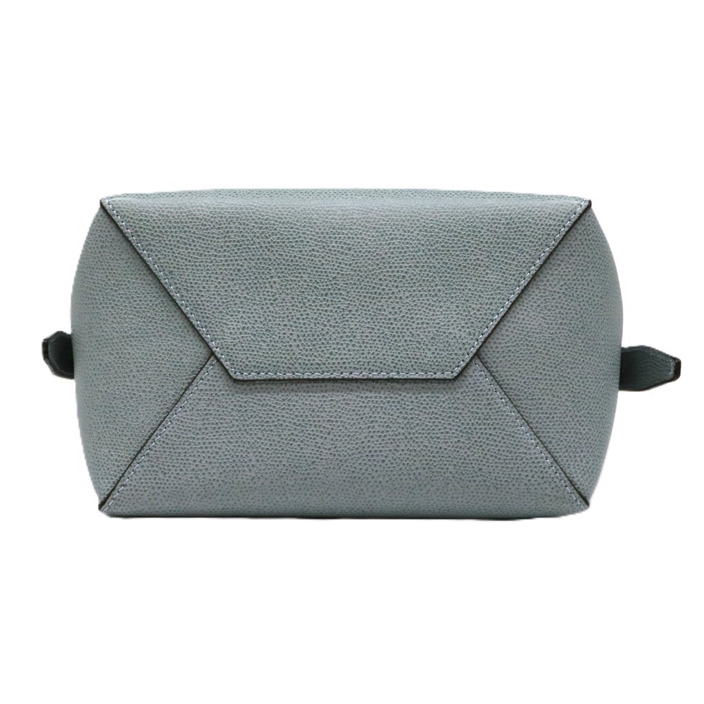 【リユース品】 ヴァレクストラ Valextra バッグ ショルダーバッグ バケットスモール ブルー 【お取り寄せ】