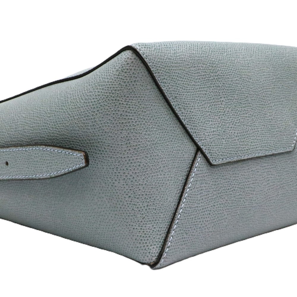 【リユース品】 ヴァレクストラ Valextra バッグ ショルダーバッグ バケットスモール ブルー 【お取り寄せ】
