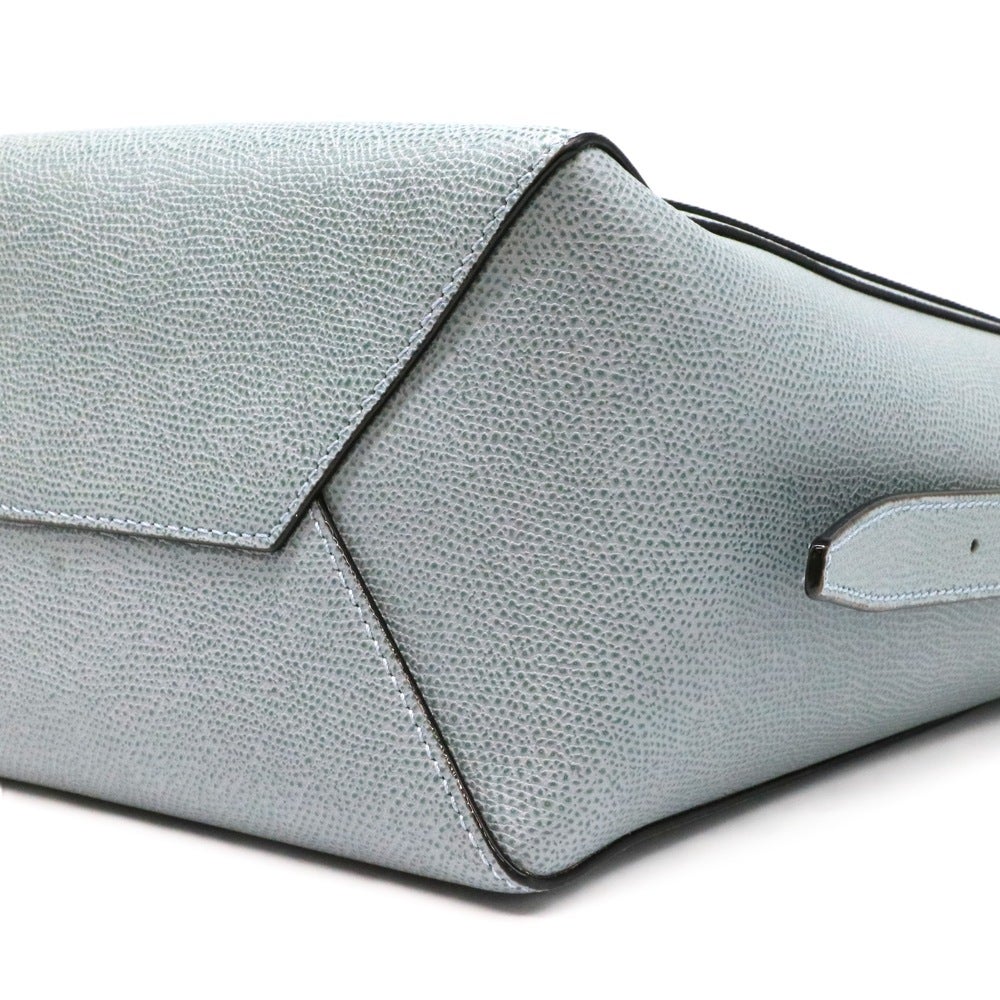 【リユース品】 ヴァレクストラ Valextra バッグ ショルダーバッグ バケットスモール ブルー 【お取り寄せ】