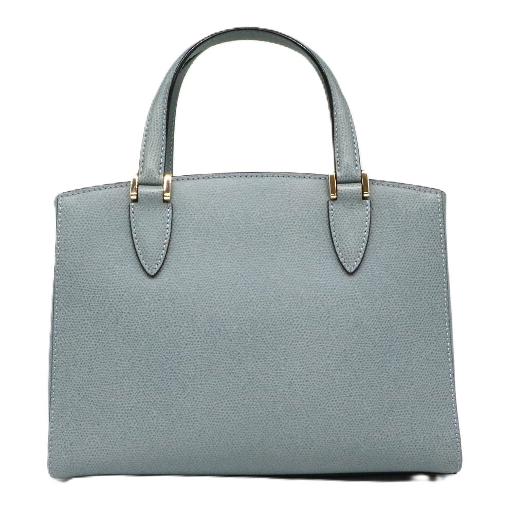 【リユース品】 ヴァレクストラ Valextra バッグ 2WAYバッグ トリエンナーレ ブルー 【お取り寄せ】