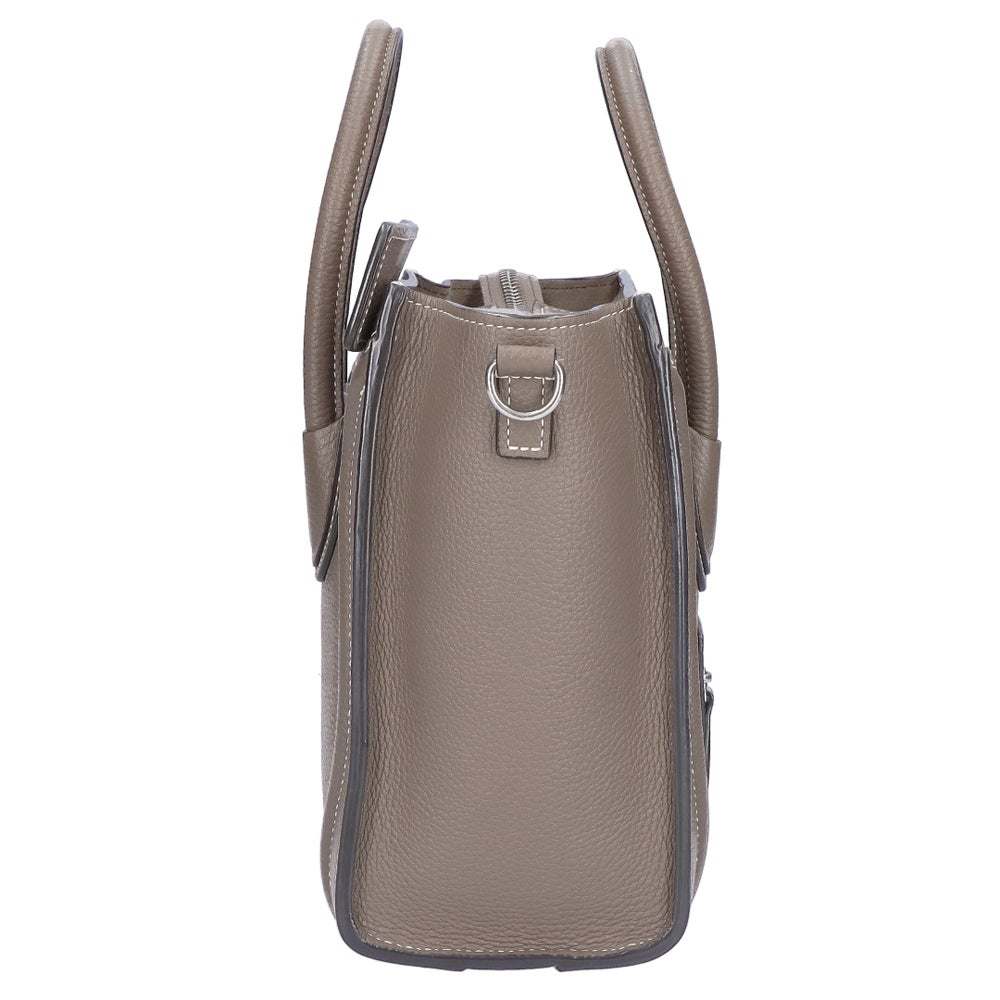 【リユース品】 セリーヌ CELINE バッグ 2WAYバッグ ラゲージナノショッパー グレー 【お取り寄せ】