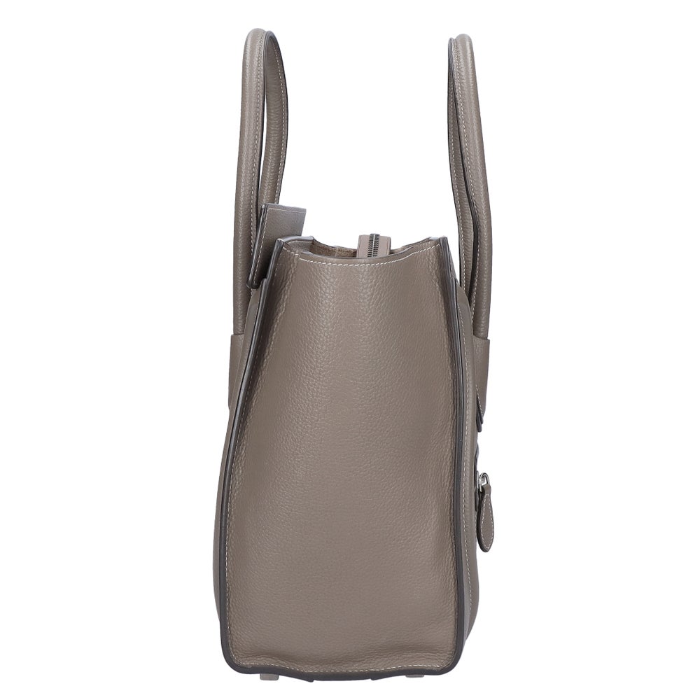 【リユース品】 セリーヌ CELINE バッグ トートバッグ ラゲージマイクロショッパー グレー 【お取り寄せ】
