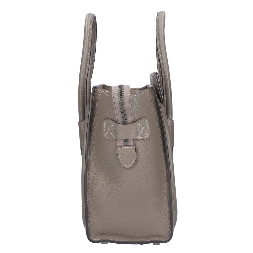 【リユース品】 セリーヌ CELINE バッグ トートバッグ ラゲージマイクロショッパー グレー 【お取り寄せ】