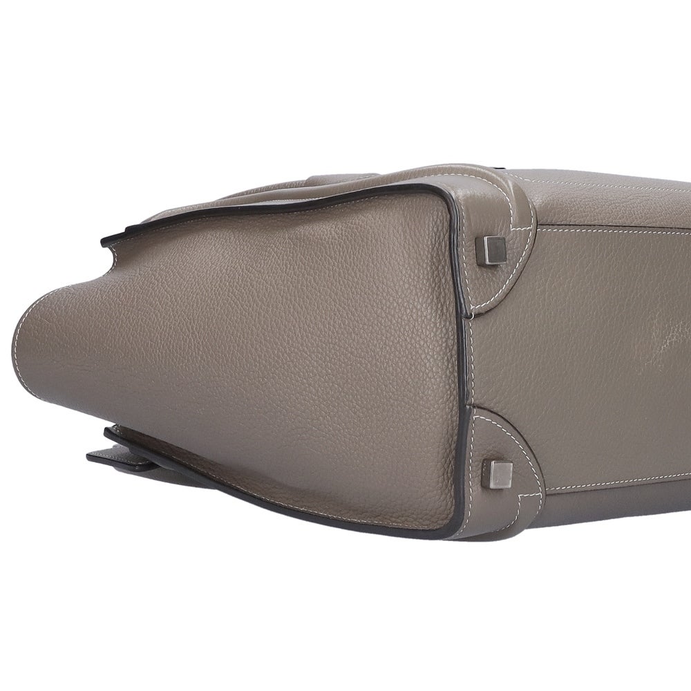 【リユース品】 セリーヌ CELINE バッグ トートバッグ ラゲージマイクロショッパー グレー 【お取り寄せ】
