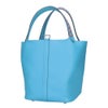 【リユース品】 エルメス HERMES バッグ ハンドバッグ ピコタンロックMM　トレサージュ ブルーノール/シルバー金具 【お取り寄せ】