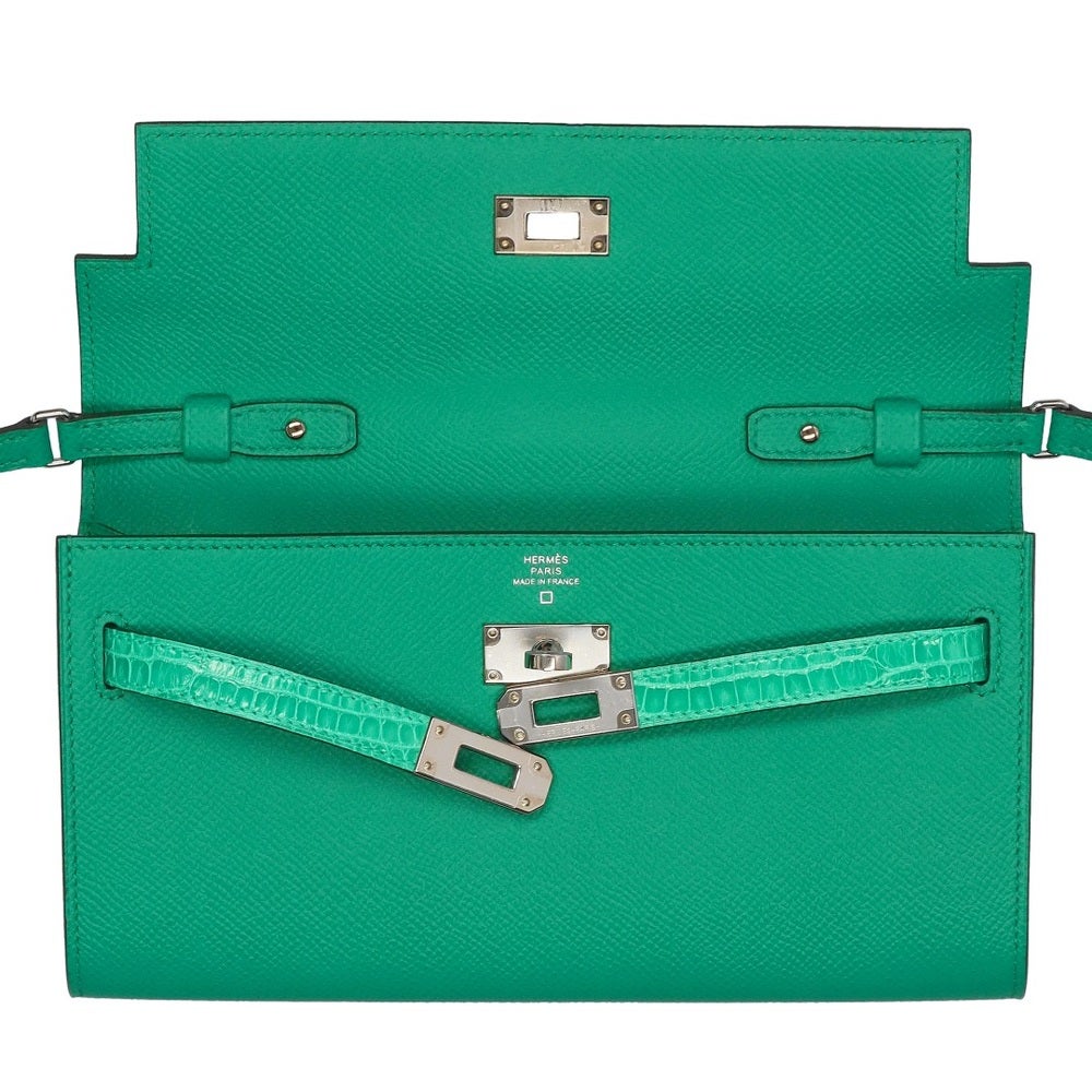 【リユース品】 エルメス HERMES バッグ ショルダーバッグ ケリートゥゴー ヴェール系/シルバー金具 【お取り寄せ】