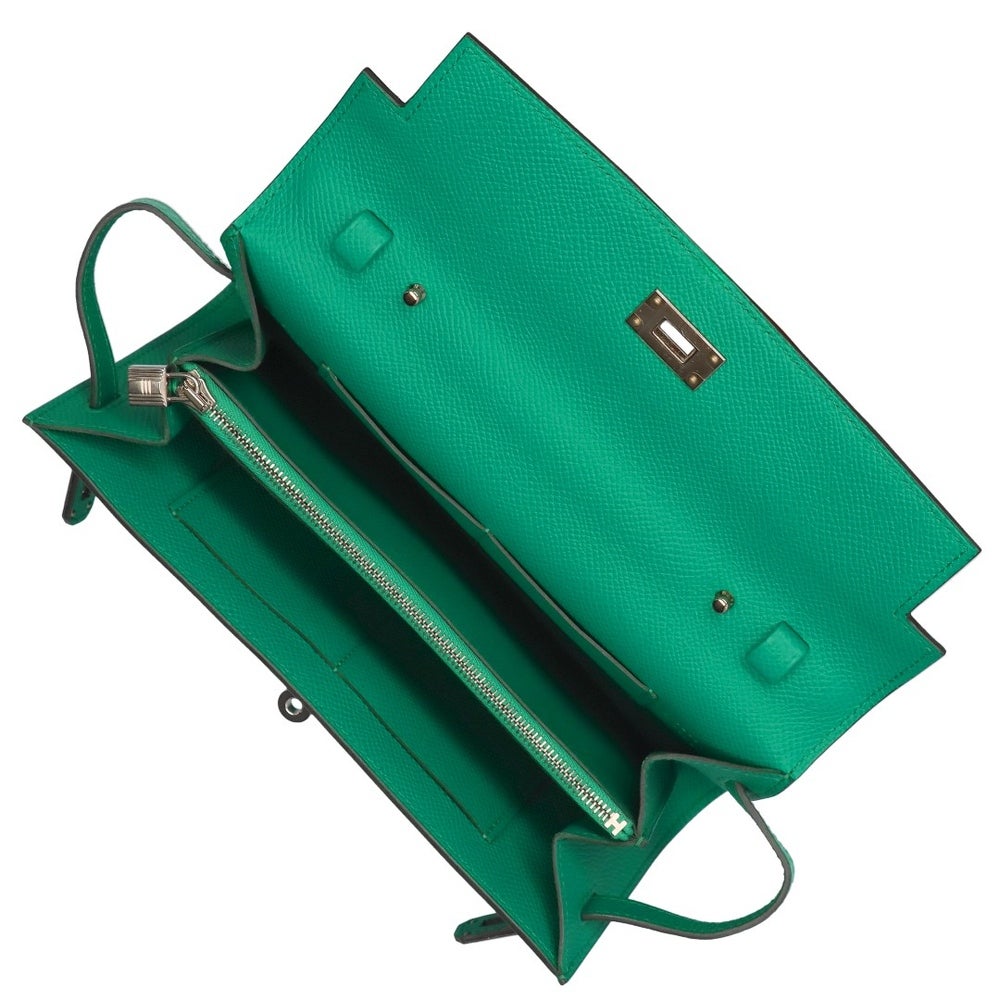 【リユース品】 エルメス HERMES バッグ ショルダーバッグ ケリートゥゴー ヴェール系/シルバー金具 【お取り寄せ】