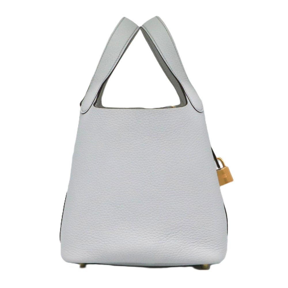 【リユース品】 エルメス HERMES バッグ ハンドバッグ ピコタンロック PM ブルーペール/ゴールド金具 【お取り寄せ】