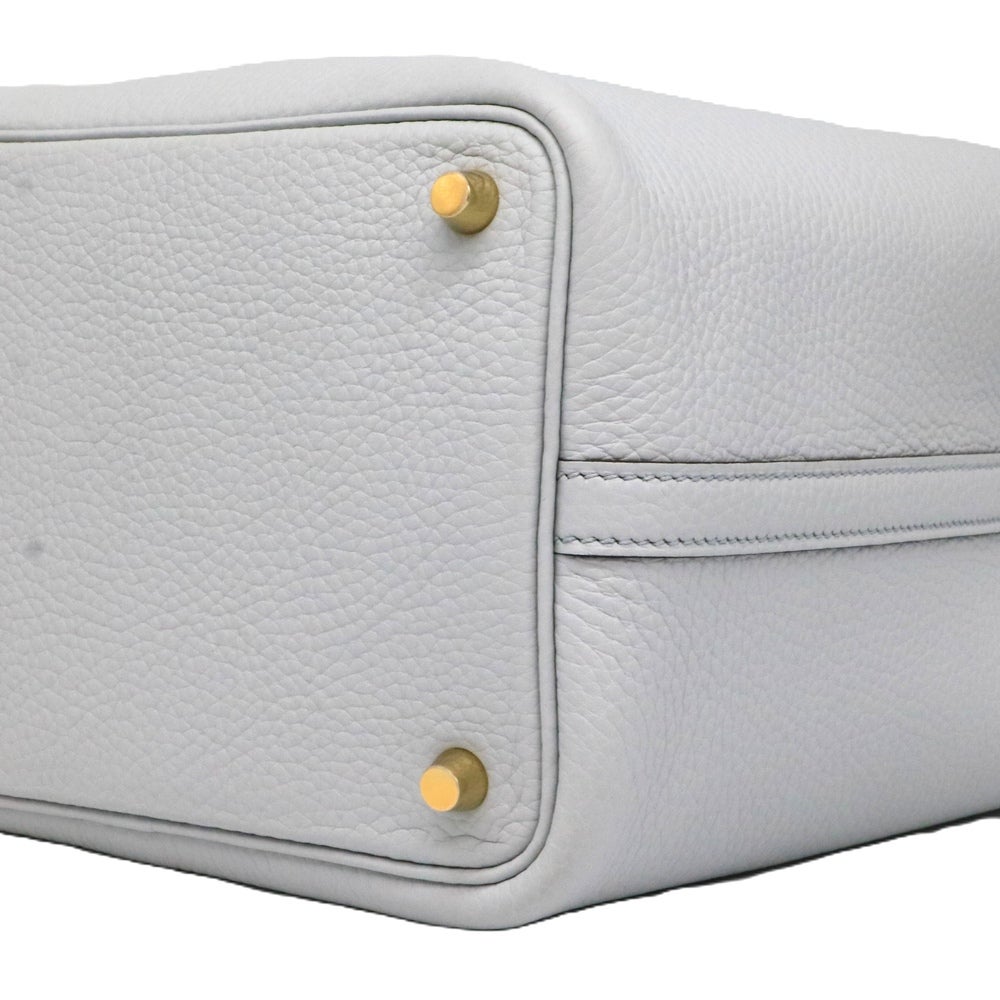 【リユース品】 エルメス HERMES バッグ ハンドバッグ ピコタンロック PM ブルーペール/ゴールド金具 【お取り寄せ】