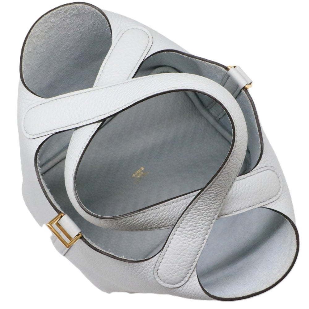 【リユース品】 エルメス HERMES バッグ ハンドバッグ ピコタンロック PM ブルーペール/ゴールド金具 【お取り寄せ】