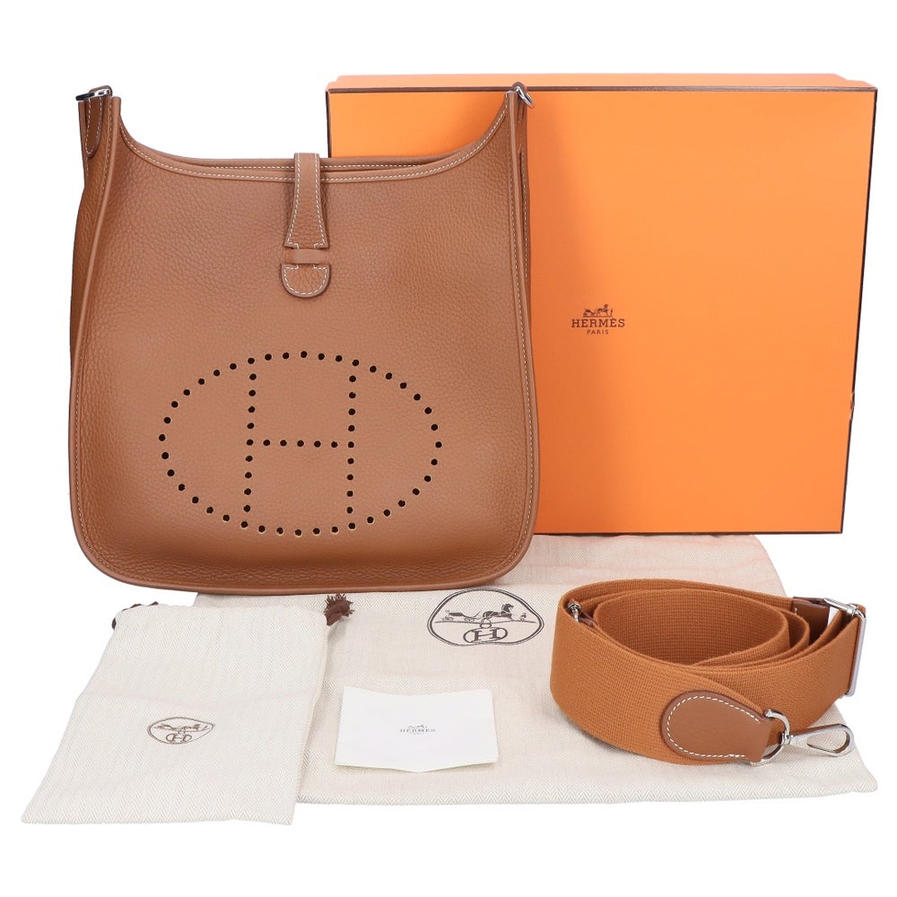 【リユース品】 エルメス HERMES バッグ ショルダーバッグ エヴリン3 PM ゴールド/シルバー金具 【お取り寄せ】
