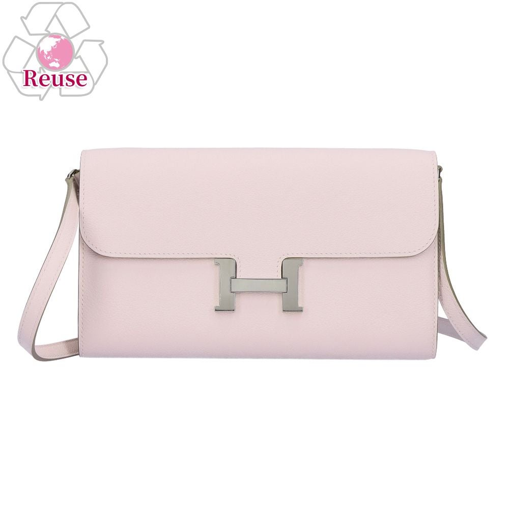 【リユース品】 エルメス HERMES バッグ ショルダーバッグ コンスタンストゥゴー ピンク系/シルバー金具 【お取り寄せ】