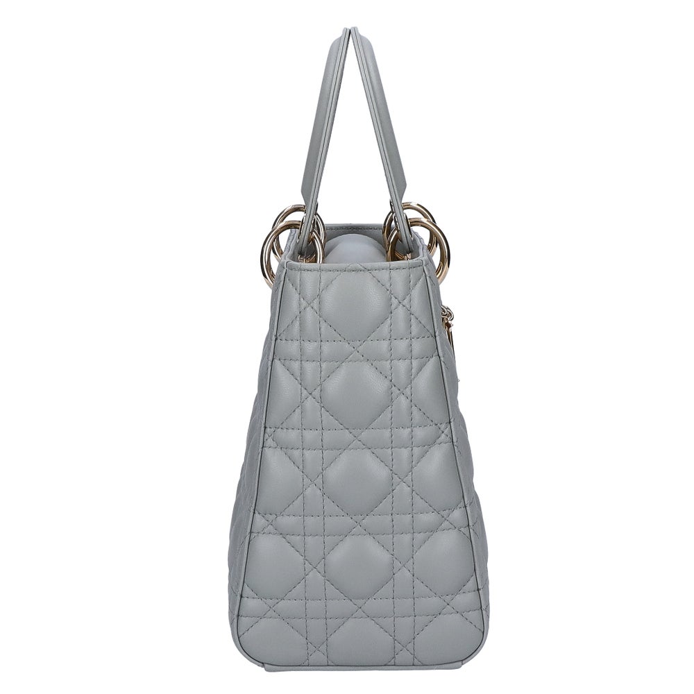 【リユース品】 ディオール DIOR バッグ 2WAYバッグ レディディオール ミディアム グレー 【お取り寄せ】