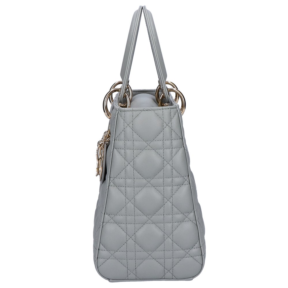 【リユース品】 ディオール DIOR バッグ 2WAYバッグ レディディオール ミディアム グレー 【お取り寄せ】