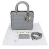 【リユース品】 ディオール DIOR バッグ 2WAYバッグ レディディオール ミディアム グレー 【お取り寄せ】
