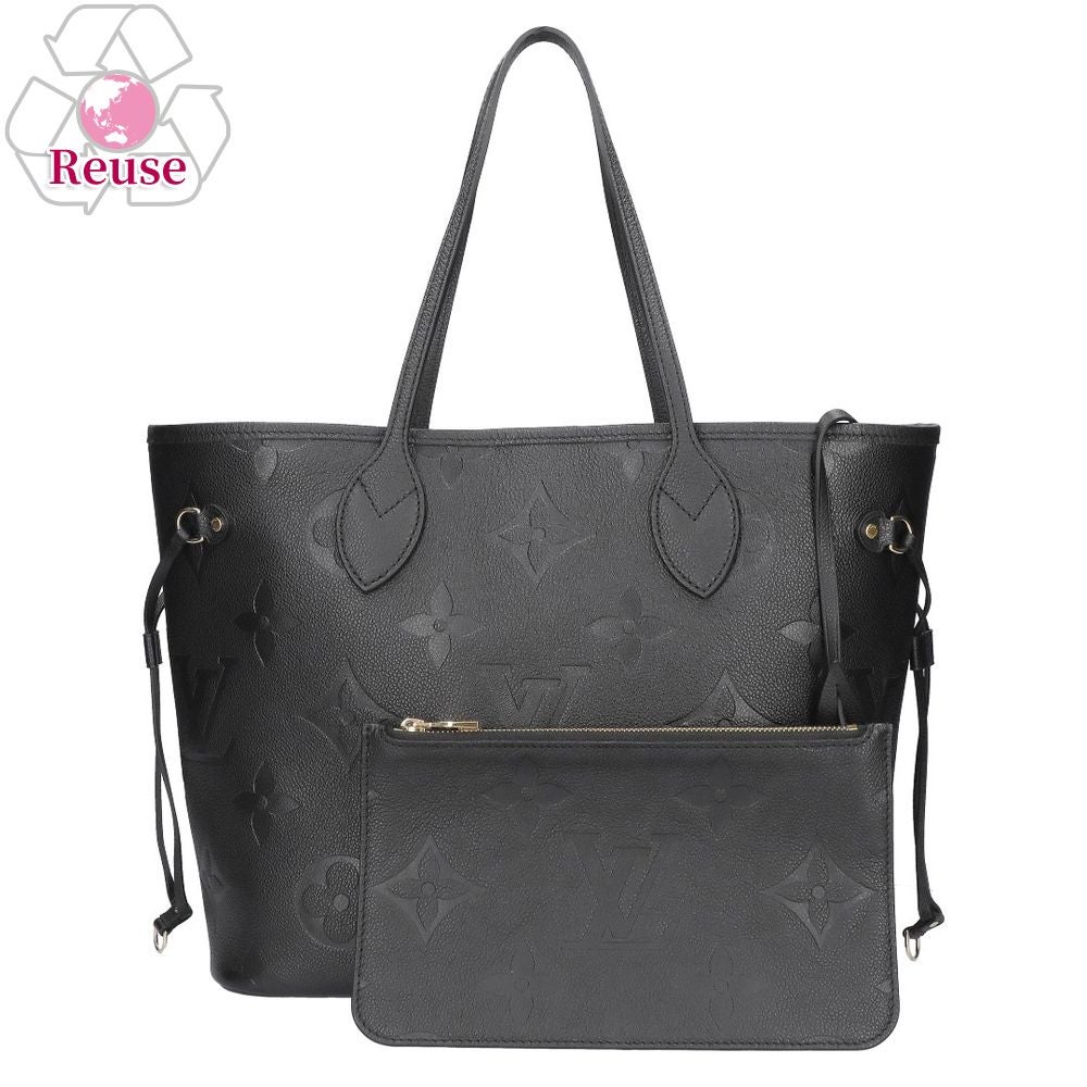 【リユース品】 ルイヴィトン LOUIS VUITTON バッグ トートバッグ ネヴァーフルMM M45685 ブラック 【お取り寄せ】