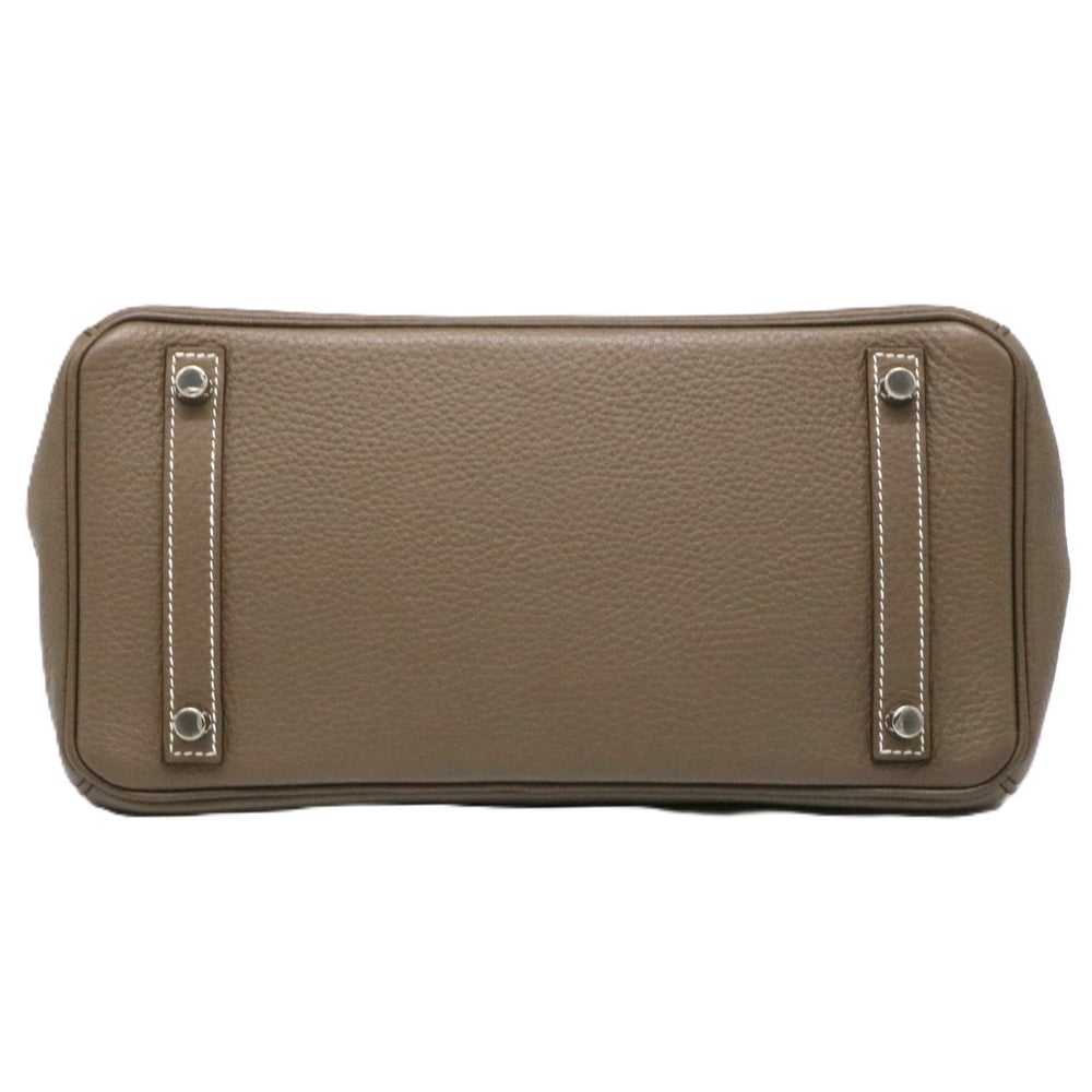 【リユース品】 エルメス HERMES バッグ ハンドバッグ バーキン30 エトゥープ/シルバー金具 【お取り寄せ】