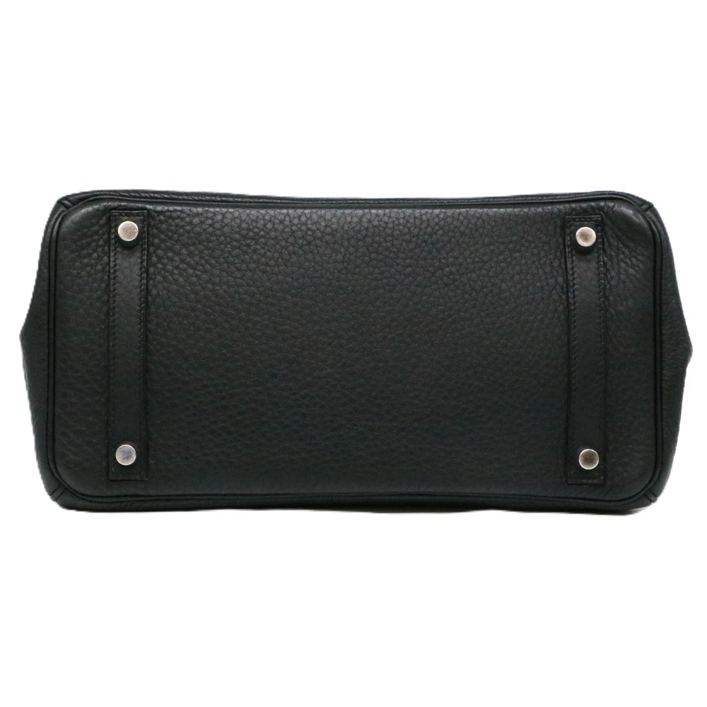 【リユース品】 エルメス HERMES バッグ ハンドバッグ バーキン30 ブラック/シルバー金具 【お取り寄せ】