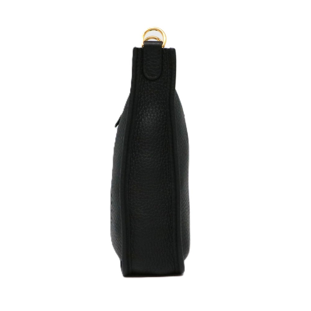 【リユース品】 エルメス HERMES バッグ ショルダーバッグ エヴリン TPM ブラック/ゴールド金具 【お取り寄せ】