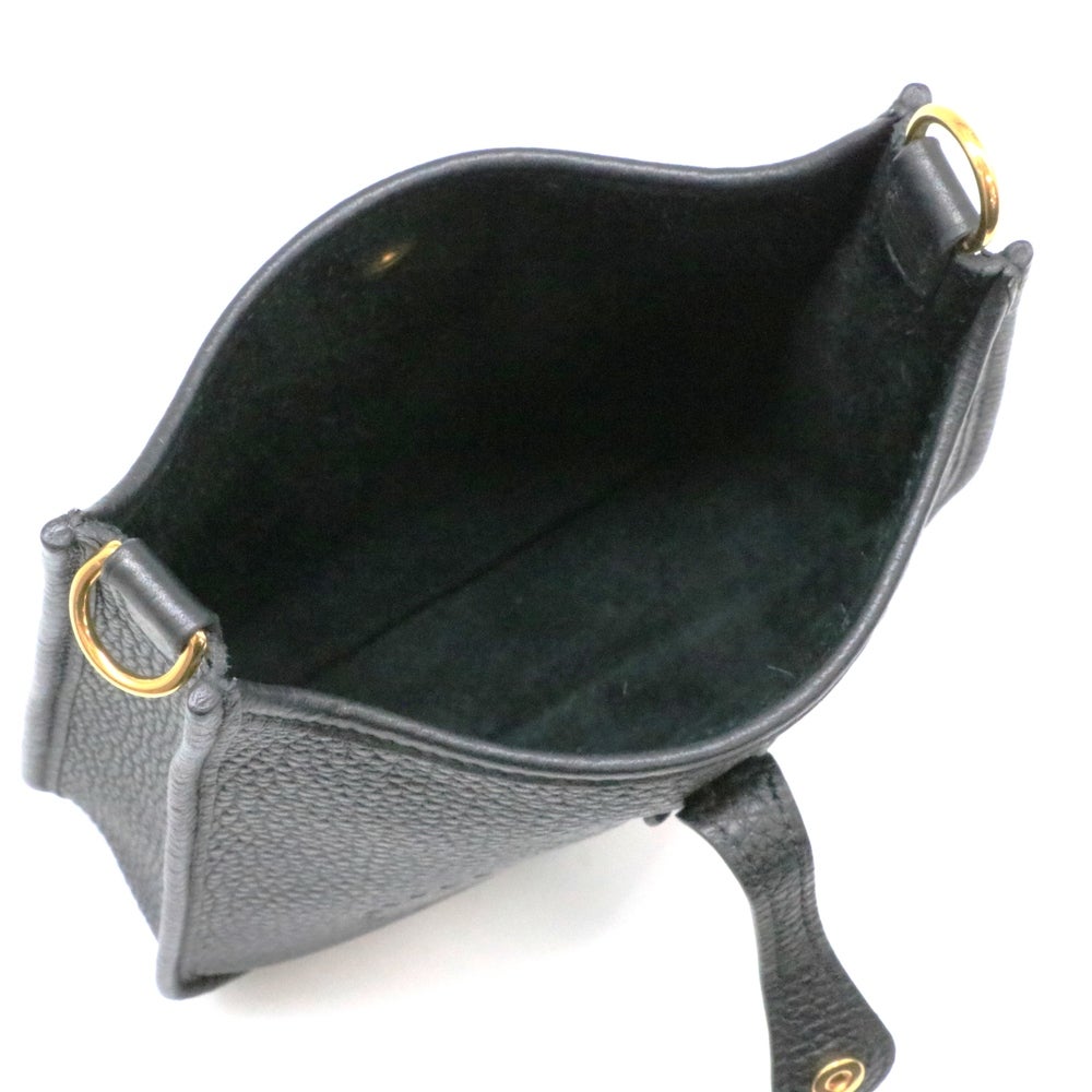【リユース品】 エルメス HERMES バッグ ショルダーバッグ エヴリン TPM ブラック/ゴールド金具 【お取り寄せ】
