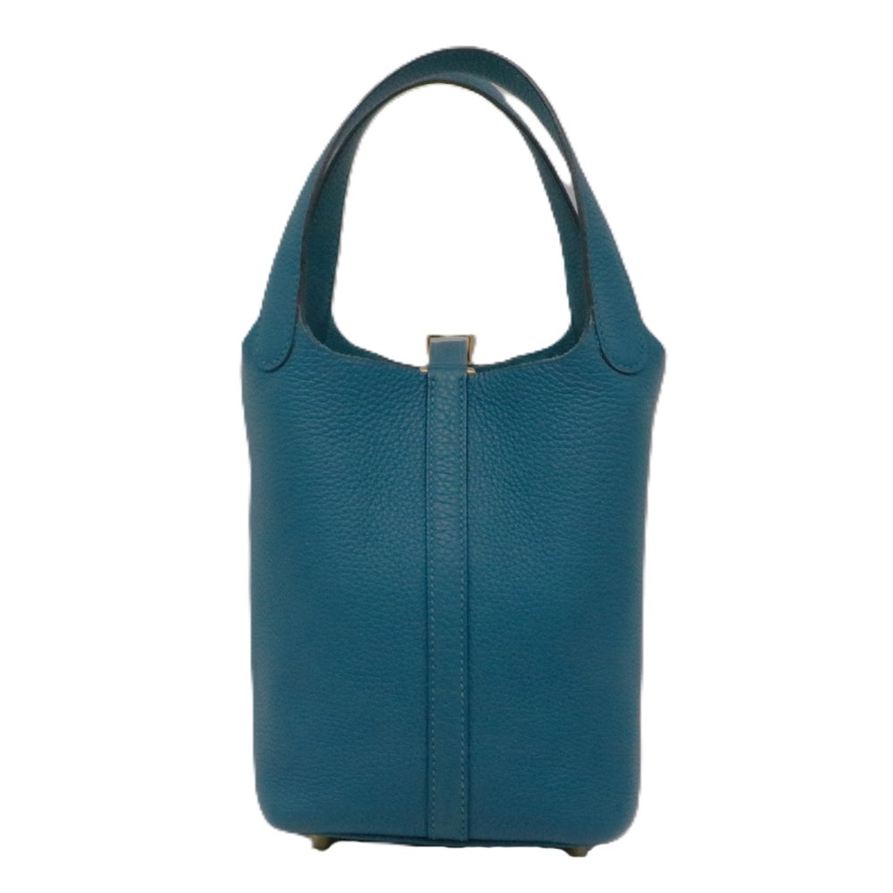 【リユース品】 エルメス HERMES バッグ ハンドバッグ ピコタンロック PM グリーン系/ゴールド金具 【お取り寄せ】