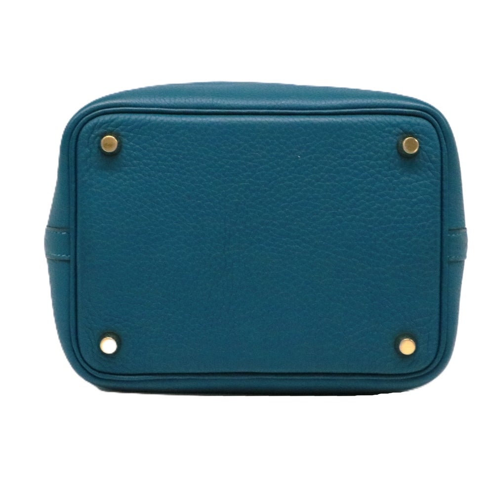 【リユース品】 エルメス HERMES バッグ ハンドバッグ ピコタンロック PM グリーン系/ゴールド金具 【お取り寄せ】