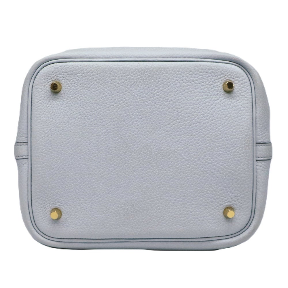 【リユース品】 エルメス HERMES バッグ ハンドバッグ ピコタンロック MM ブルーペール/ゴールド金具 【お取り寄せ】