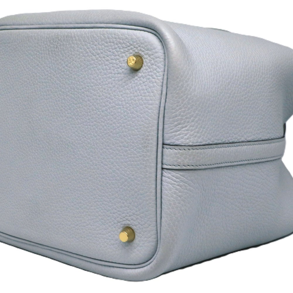 【リユース品】 エルメス HERMES バッグ ハンドバッグ ピコタンロック MM ブルーペール/ゴールド金具 【お取り寄せ】