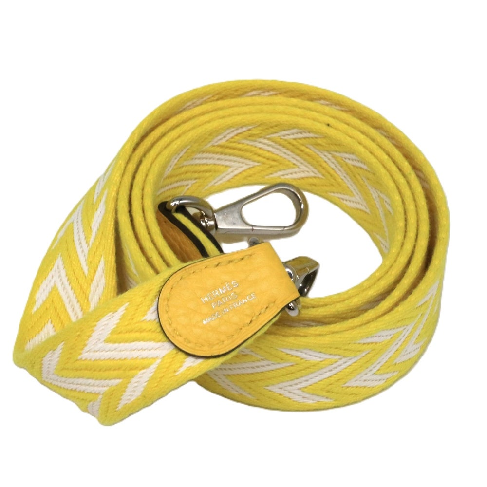 【リユース品】 エルメス HERMES バッグ ショルダーバッグ エヴリン TPM イエロー系/シルバー金具 【お取り寄せ】