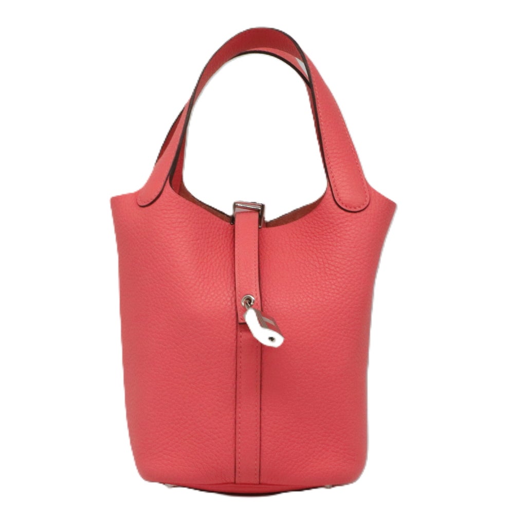 【リユース品】 エルメス HERMES バッグ ハンドバッグ ピコタンロック PM ローズアザレ/シルバー金具 【お取り寄せ】