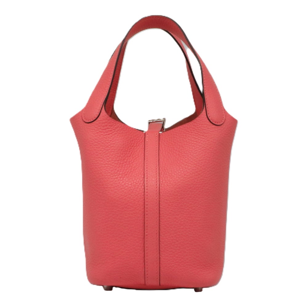 【リユース品】 エルメス HERMES バッグ ハンドバッグ ピコタンロック PM ローズアザレ/シルバー金具 【お取り寄せ】
