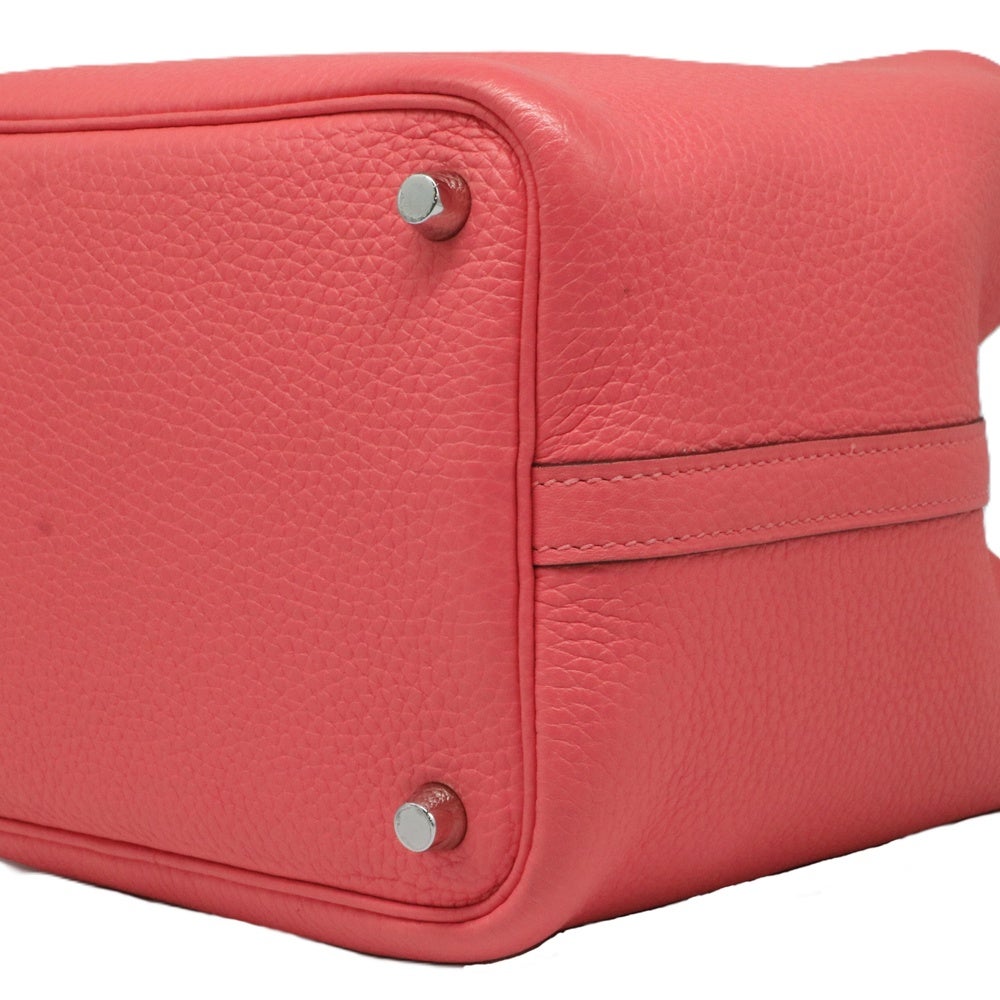 【リユース品】 エルメス HERMES バッグ ハンドバッグ ピコタンロック PM ローズアザレ/シルバー金具 【お取り寄せ】