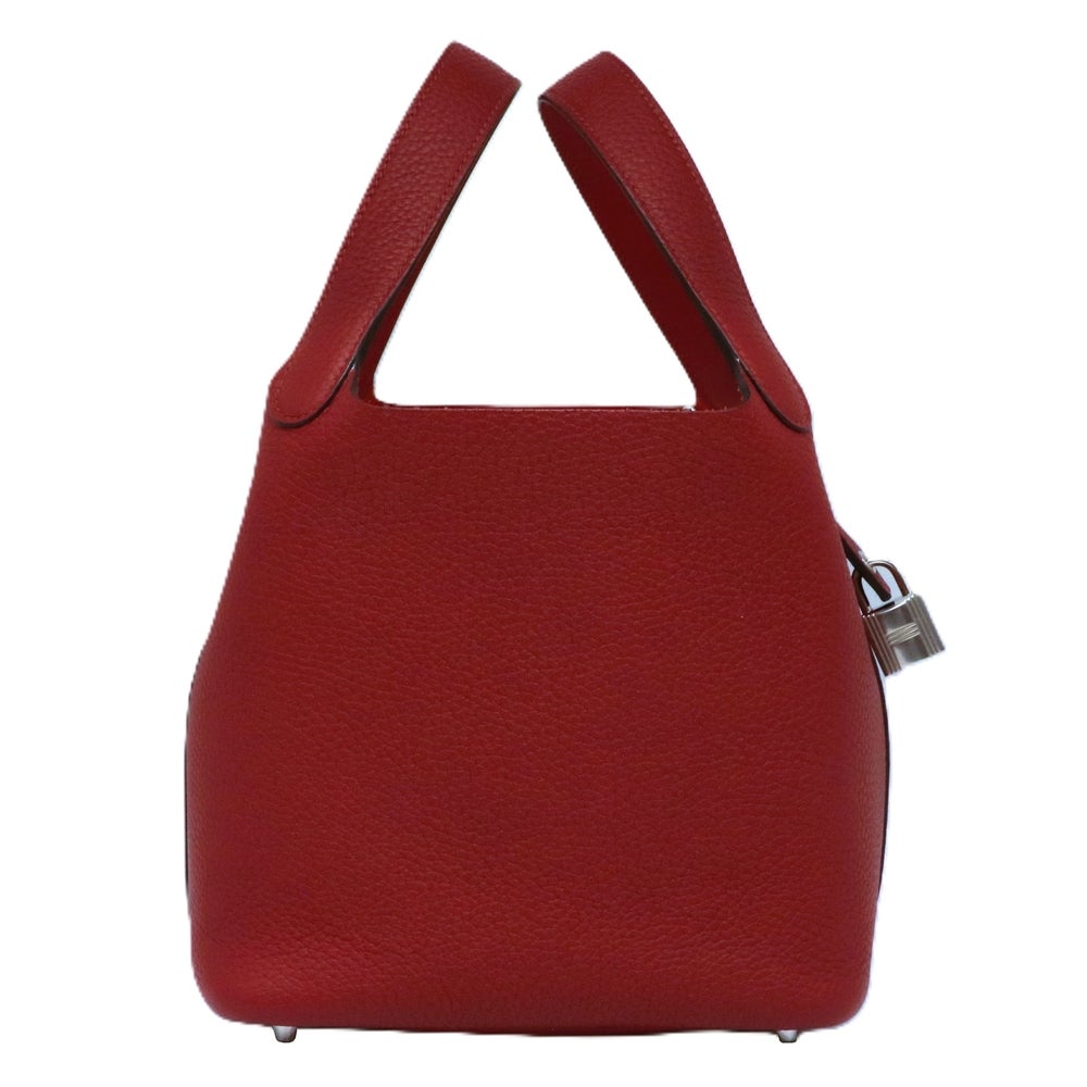 【リユース品】 エルメス HERMES バッグ ハンドバッグ ピコタンロック PM ルージュセリエ/シルバー金具 【お取り寄せ】