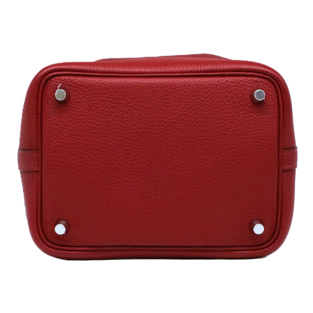 【リユース品】 エルメス HERMES バッグ ハンドバッグ ピコタンロック PM ルージュセリエ/シルバー金具 【お取り寄せ】