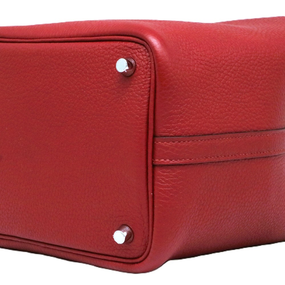 【リユース品】 エルメス HERMES バッグ ハンドバッグ ピコタンロック PM ルージュセリエ/シルバー金具 【お取り寄せ】