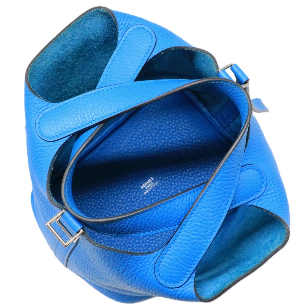 【リユース品】 エルメス HERMES バッグ ハンドバッグ ピコタンロック PM ブルーザンジバル/シルバー金具 【お取り寄せ】
