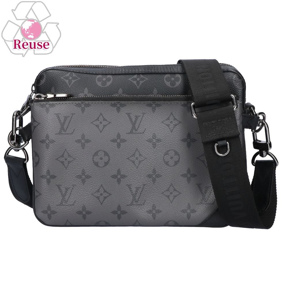 【リユース品】 ルイヴィトン LOUIS VUITTON バッグ 2WAYバッグ トリオメッセンジャー M69443 ブラック系/グレー系 【お取り寄せ】