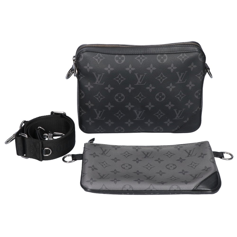 【リユース品】 ルイヴィトン LOUIS VUITTON バッグ 2WAYバッグ トリオメッセンジャー M69443 ブラック系/グレー系 【お取り寄せ】