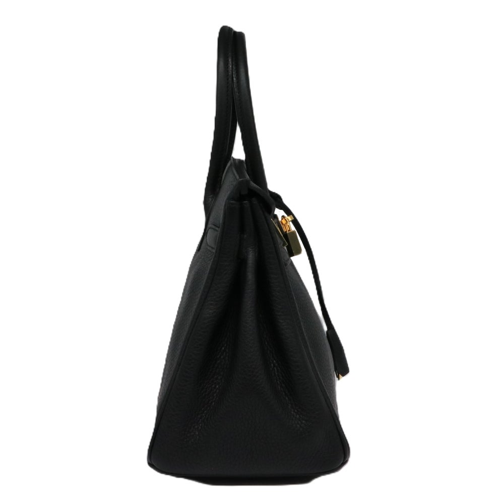 【リユース品】 エルメス HERMES バッグ ハンドバッグ バーキン30 ブラック/ゴールド金具 【お取り寄せ】