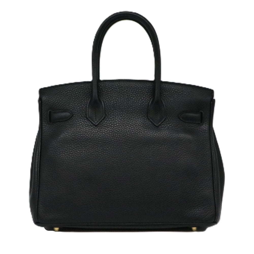 【リユース品】 エルメス HERMES バッグ ハンドバッグ バーキン30 ブラック/ゴールド金具 【お取り寄せ】
