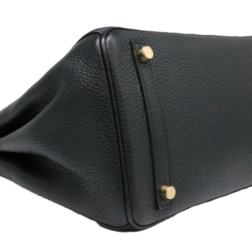 【リユース品】 エルメス HERMES バッグ ハンドバッグ バーキン30 ブラック/ゴールド金具 【お取り寄せ】